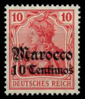 DEUTSCHE AUSLANDSPOSTÄMTER MAROKKO Nr 36 postfrisch 732C4A