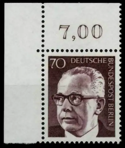 BERLIN DS HEINEM Nr 366 postfrisch ECKE-OLI 707E9E