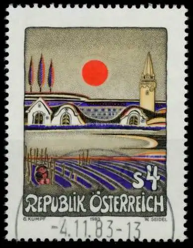 ÖSTERREICH 1983 Nr 1755 zentrisch gestempelt 6FD9EA