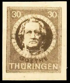 SBZ THÜRINGEN Nr 99BYaz2 postfrisch 67085A