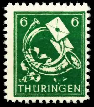 SBZ THÜRINGEN Nr 95AXax postfrisch 6733FA