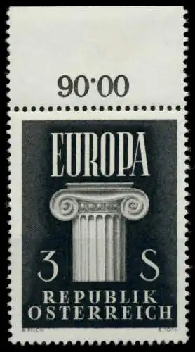 ÖSTERREICH 1960 Nr 1081 postfrisch ORA 71488A