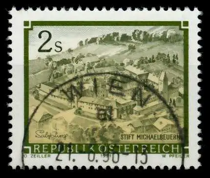 ÖSTERREICH DS STIFTE KLÖSTER Nr 2039 zentrisch gestempelt 6ECE9A
