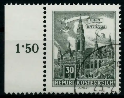 ÖSTERREICH DAUSERSERIEN BAUWERKE Nr 1111 gestempelt ORA 7147DA