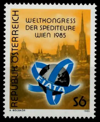 ÖSTERREICH 1985 Nr 1828 postfrisch 70275A