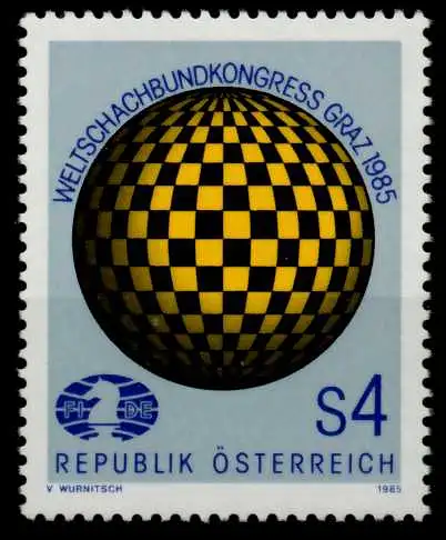 ÖSTERREICH 1985 Nr 1823 postfrisch SB68D66