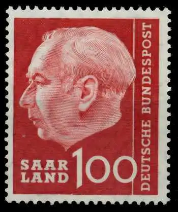 SAAR OPD 1957 Nr 398 postfrisch 72ECEE