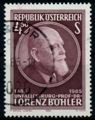 ÖSTERREICH 1985 Nr 1800 zentrisch gestempelt 700536