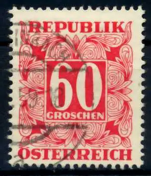 ÖSTERREICH PORTOMARKEN Nr 242x gestempelt 6F280A