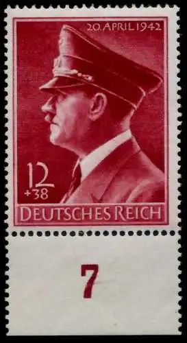 3. REICH 1942 Nr 813y postfrisch URA 71C792