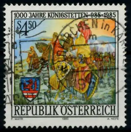 ÖSTERREICH 1985 Nr 1825 zentrisch gestempelt 7027BE