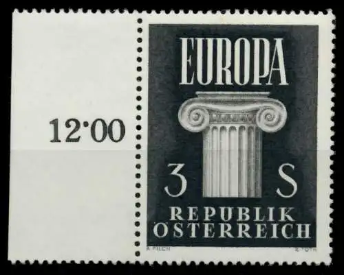 ÖSTERREICH 1960 Nr 1081 postfrisch ORA 71485E