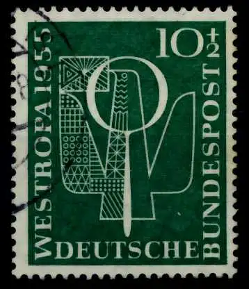 BRD 1955 Nr 217 gestempelt 720B6A