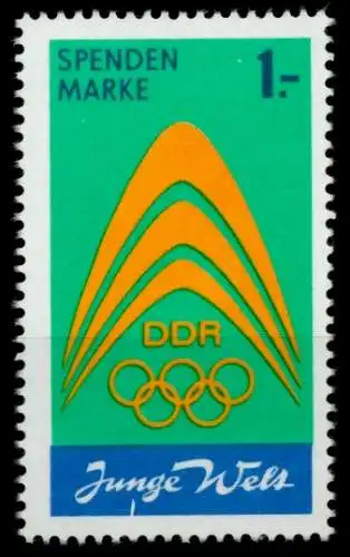 DDR SPENDENM Nr I postfrisch 73672A