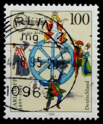 BRD 1995 Nr 1806 zentrisch gestempelt 765976