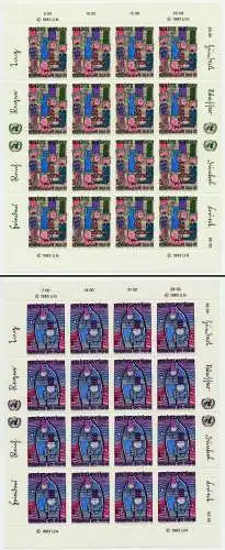 UNO WIEN Nr 36KB-37KB postfrisch S00409E