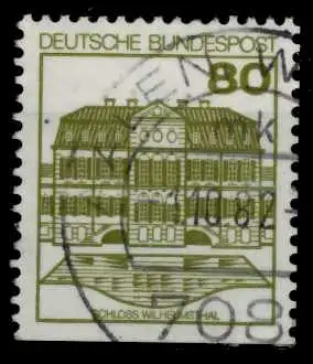 BRD DS BURGEN u. SCHLÖSSER Nr 1140DI zentrisch gestempelt 767DF6