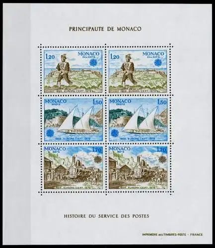 MONACO Block 15 postfrisch S003452