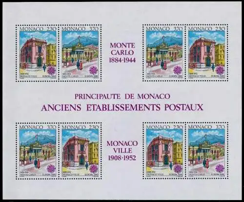 MONACO Block 47 postfrisch S00355E