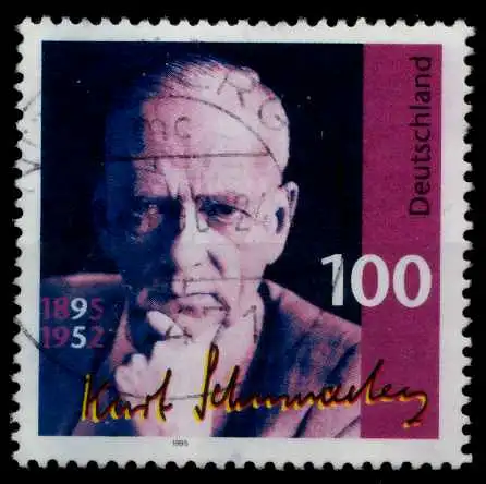 BRD 1995 Nr 1824 zentrisch gestempelt 767A82