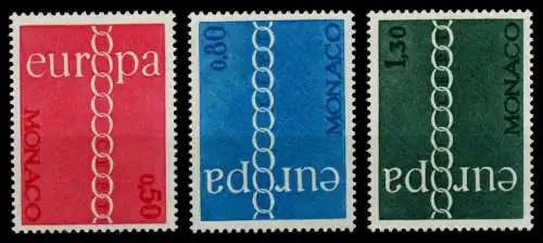 MONACO 1971 Nr 1014-1016 postfrisch 760CF6