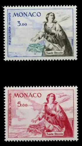 MONACO 1961 Nr 671-672 postfrisch S00366A