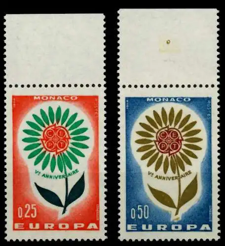 MONACO 1964 Nr 782-783 postfrisch ORA 760D46