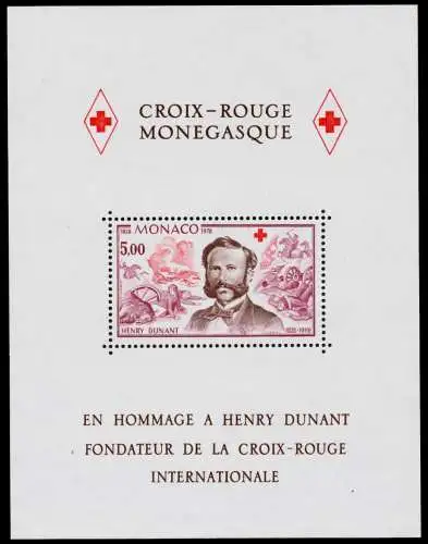 MONACO Block 13 postfrisch S00359E