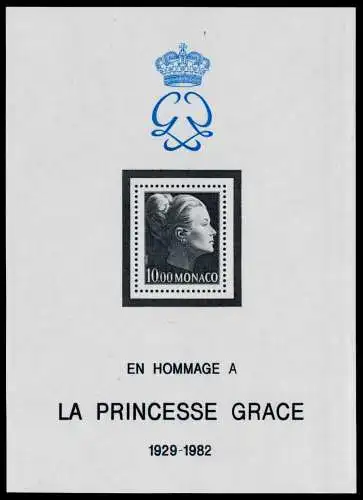 MONACO Block 22 postfrisch S0035AA