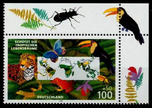 BRD 1996 Nr 1867 postfrisch ECKE-ORE 75D22E