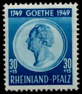 FRANZ. ZONE RL-PFALZ Nr 48 ungebraucht 75CF46