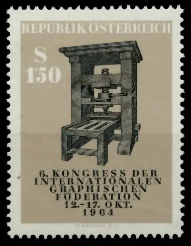 ÖSTERREICH 1964 Nr 1175 postfrisch SBD340A