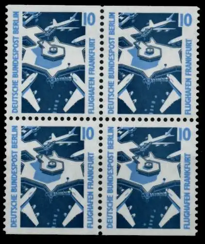 BERLIN DS SEHENSW Nr 798C D-VB postfrisch VIERERBLOCK SC4C092