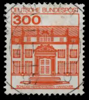 BRD DS BURGEN U. SCHLÖSSER Nr 1143II gestempelt 767D62