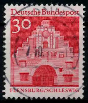 BRD DS D-BAUW. 2 Nr 493 zentrisch gestempelt 743372