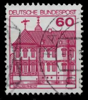 BRD DS BURGEN u. SCHLÖSSER Nr 1028AII gestempelt 767CE6