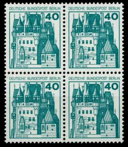 BERLIN DS BURGEN u. SCHLÖSSER Nr 535 postfrisch VIERERB 7484D2