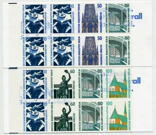 BERLIN MARKENHEFTCHEN Nr MH14+MH15 postfrisch SBD373E
