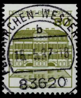 BRD DS BURGEN u. SCHLÖSSER Nr 1140CI zentrisch gestempelt 767DEE