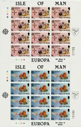 ISLE OF MAN Nr 187KB-188KB postfrisch KLEINBG 74BBDE