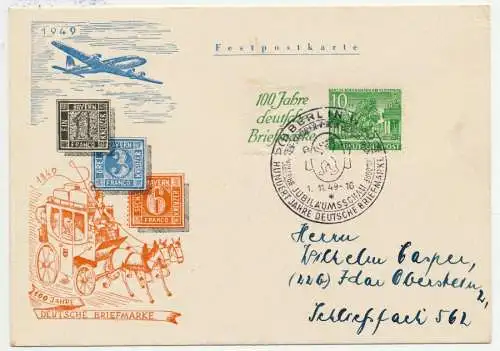 BERLIN Nr W-9 FDC 73A65E