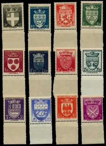 FRANKREICH 1942 Nr 564-575 postfrisch 748486