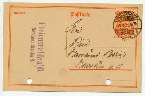 DEUTSCHES REICH Nr P141I GEBRAUCHT POSTKARTE ZU 73E9A6