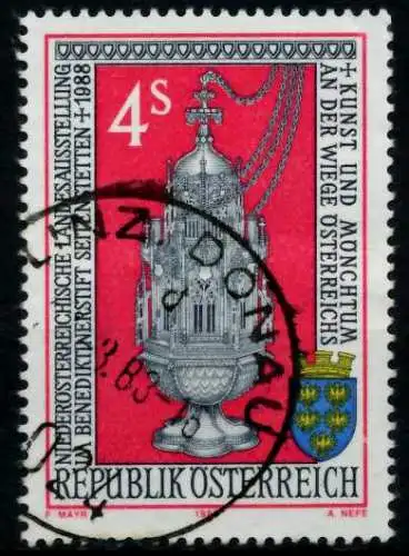 ÖSTERREICH 1988 Nr 1921 gestempelt 751456