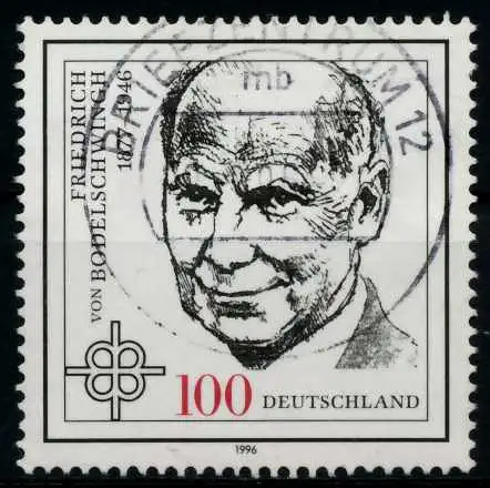 BRD 1996 Nr 1835 zentrisch gestempelt 767BAA