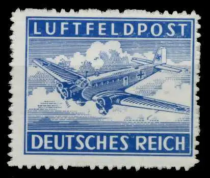 DEUTSCHES REICH FELDPOST Nr 1By postfrisch 75CCC2