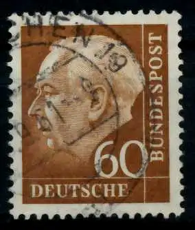 BRD DS HEUSS 2 Nr 262 gestempelt 74329E