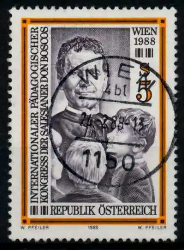 ÖSTERREICH 1988 Nr 1909 zentrisch gestempelt 7512AE