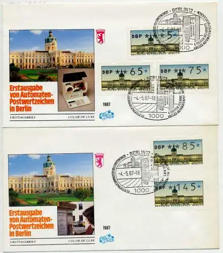 BERLIN ATM Nr VS2-5-145 BRIEF FDC 73EDF2