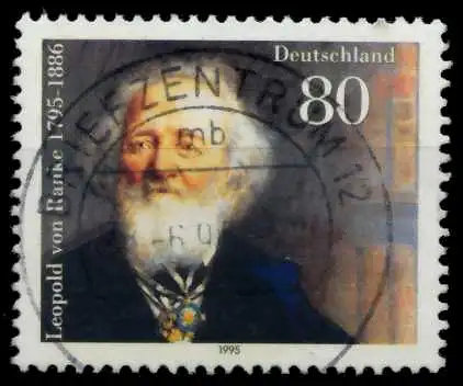BRD 1995 Nr 1826 zentrisch gestempelt 767ABE